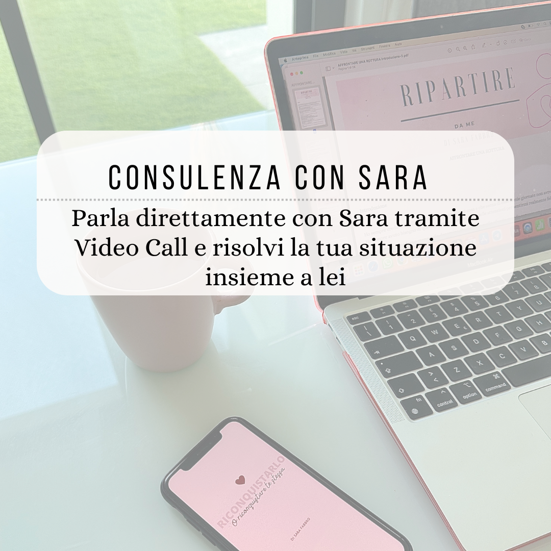 Risolviamola insieme | Consulenza con Sara in Video Call